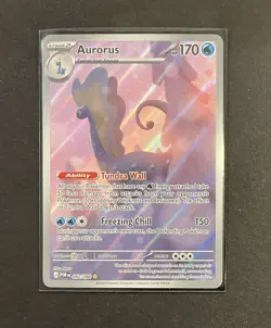Pokemon Aurorus 092/088 Illustration Rare Perfect Order Near Mint - Image 4