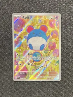 Pokemon Marill 232/217 Illustration Rare IR Ascended Heroes NM Near Mint - Image 1