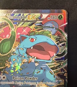 Venusaur EX XY123 XY Holo LP/MP Pokemon TCG - Image 3