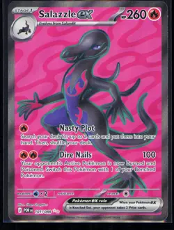 Pokemon Perfect Order Salazzle ex 101/088 Ultra Rare Holo NM - Image 1