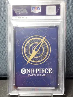 LUFFY ONE PIECE CARD PSA10 SEC OP05-119 3RD ANNIVERSARY SILVER TCG JAPANESE - Image 2