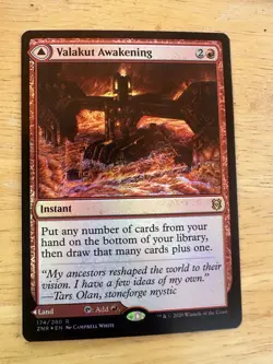1x Valakut Awakening & Valakut Stoneforge | FOIL | Zendikar Rising | MTG Magic - Image 1