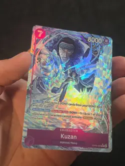 One Piece The Time of Battle Kuzan OP16-063 Alternate Alt Art NM - Image 2