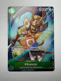 KIKUNOJO 2026 ONE PIECE THE AZURE SEA'S ALT ART SUPER RARE #EB04-012 - Image 1