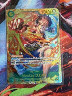 Monkey.D.Luffy - OP13-118 Carrying On His Will SEC One Piece - NM - Image 1