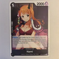 Nami OP16-091 Rare The Time of Battle One Piece Foil Near Mint - Image 1