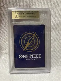 Monkey.D.Luffy 2nd Anniversary Stamp P-043 One Piece Promo Non Foil 2024 BGS 10 - Image 2