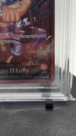 One Piece Monkey D Luffy Learn Together Deck ST21-001 BGS 9.5 - Image 3