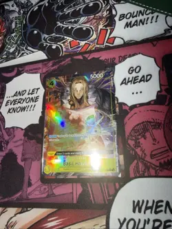 One Piece Basil Hawkins OP10-109 Parallel PRB02 English Holo Foil Alt Art NM - Image 3