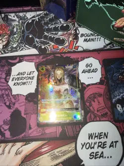 One Piece Basil Hawkins OP10-109 Parallel PRB02 English Holo Foil Alt Art NM - Image 4