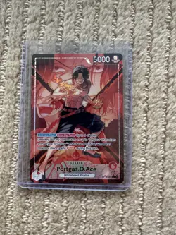 Portgas.D.Ace (Alternate Art) OP16-001 English Time of Battle - One Piece - NM - Image 3