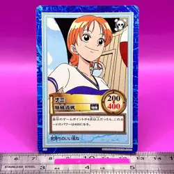 Nami S35 One Piece Carddass Hyper Battle 2000 BANDAI Anime TCG Japanese #912a - Image 1