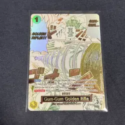 2026 One Piece Alternate Art #OP15-116 Gum-Gum Golden Rifle - Image 1
