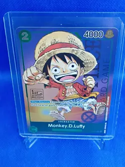 One Piece Monkey D. Luffy P-037 1st Anniversary Tournament Stamped Promo Foil - Image 4