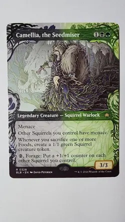 Camellia, the Seedmiser (Showcase) Bloomburrow Regular - Image 1