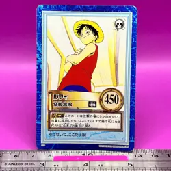Monkey D. Luffy S18 One Piece Carddass Hyper Battle 2000 BANDAI TCG Japan #903a - Image 1