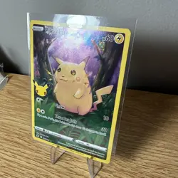POKEMON CARD Pikachu CELEBRATIONS FULL ART 2021 005/025 NM - Image 3