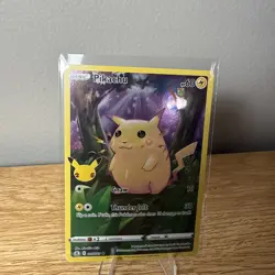 POKEMON CARD Pikachu CELEBRATIONS FULL ART 2021 005/025 NM - Image 4