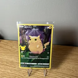 POKEMON CARD Pikachu CELEBRATIONS FULL ART 2021 005/025 NM - Image 5
