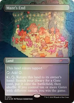 Maze's End (Rainbow Foil) -Foil Near Mint MTG Secret Lair - Image 1