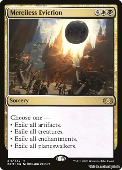 MTG Merciless Eviction Card #211 Double Masters NM Magic - Image 1