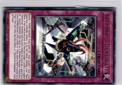 Speedroid Dupligate LED8-EN008 Rare 1st Edition Yugioh Trading Card TCG - Image 5
