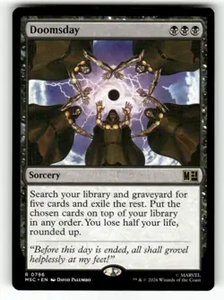 Doomsday 796 Rare Commander: Marvel Super Heroes Magic: The Gathering Near Mint - Image 1