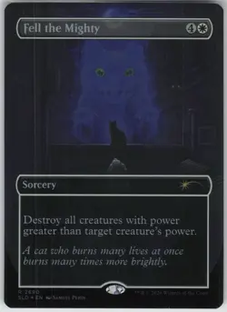 Fell the Mighty Foil Secret Lair Drop Series 2690 NM R - Image 1