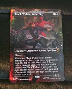 Black Widow, Super Spy (Borderless) (0347) 347 Marvel Super Heroes Magic: - Image 1
