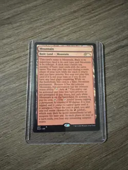 Mountain (257) (Full-Text Lands) Secret Lair Drop Foil - Image 1