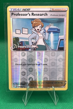 Pokemon TCG Card Professor's Research Juniper 060/072 Program Reverse Promo 🔥 - Image 1