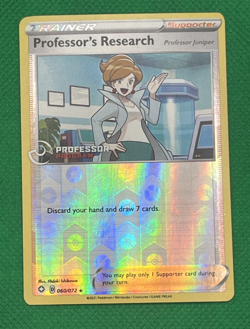 Pokemon TCG Card Professor's Research Juniper 060/072 Program Reverse Promo 🔥 - Image 2