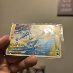 Raikou & Suicune Legend (Bottom) 93/95 Holo HGSS Pokemon Unleashed English LP/MP - Image 2