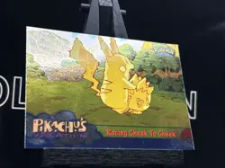 Pikachus Vacation "Racing Cheek To Cheek" #48 1998 Topps Pokemon Movie Holo - Image 4