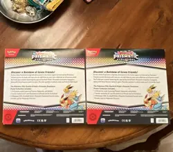 Pokemon TCG Prismatic Evolutions Poster Collection Sealed Box Lot of 2 - Image 1