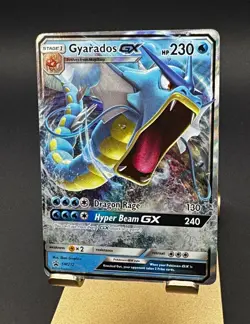 Pokemon TCG Gyarados GX SM Black Star Promo SM212 Holo Promo - Image 1