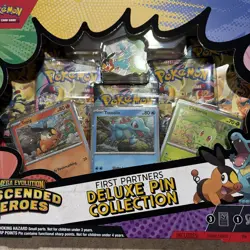 Pokemon TCG Ascended Heroes First Partners Deluxe Pin Collection Box BRAND NEW - Image 2