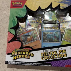 Pokemon TCG Ascended Heroes First Partners Deluxe Pin Collection Box BRAND NEW - Image 3