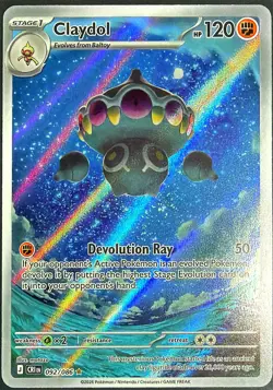 Pokemon TCG Claydol 092/086 Illustration Rare IR Chaos Rising NM Pack Fresh - Image 5