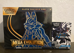 Pokemon TCG Mega Evolution Elite Trainer Box + Black Bolt Booster Bundle - Image 1