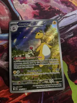 Pokemon TCG Ampharos #90/86 Holo Rare Chaos Rising - Image 1