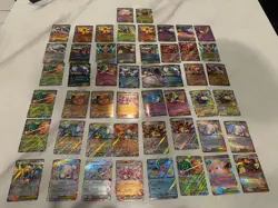Lot of 50 Double Rares - Pokemon Mega, Ascended, Phantasmal, Perfect Order - NM - Image 1