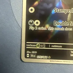 Pokemon TCG Zorua #075/064 Sv: Shrouded Fable Illustration Rare Holo - Image 3