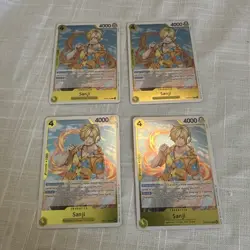 Sanji Playset EB04-052 x4 Adventure On Kami's Island One Piece TCG English - Image 1