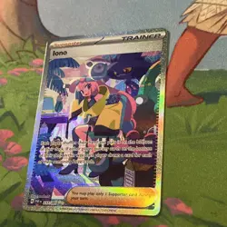 Pokemon TCG Iono 237/091 Paldean Fates SIR - Image 3