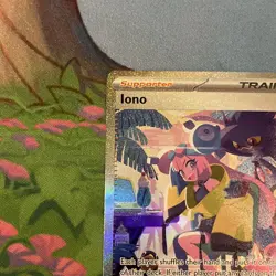 Pokemon TCG Iono 237/091 Paldean Fates SIR - Image 4