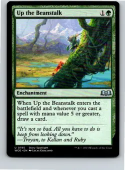 Magic the Gathering Up the Beanstalk Wilds of Eldraine MTG Free Shipping! - Image 1