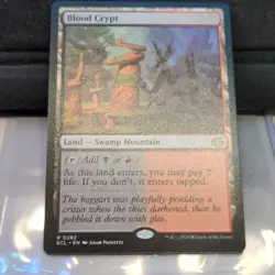Blood Crypt 262 Rare Lorwyn Eclipsed Magic: The Gathering Near Mint - Image 1
