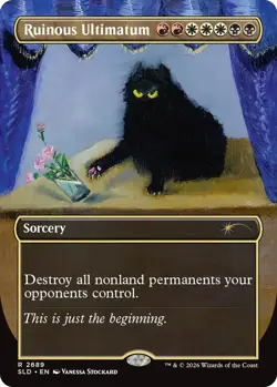 1x MTG Ruinous Ultimatum - Foil Near Mint, English - Secret Lair Drop Series - Image 1