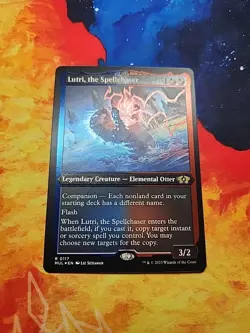Lutri, the Spellchaser (Foil Etched) - March of the Machine - NM - Image 1